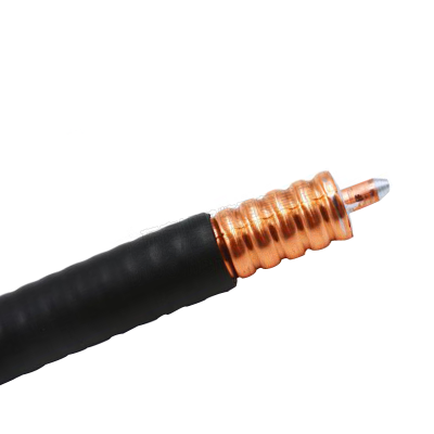 bare copper conductor Telecom RF 1/2" Feeder Cable  Coaxial cable 50-12