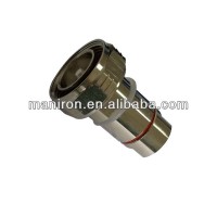 Din male connector for 1/2 flex cable