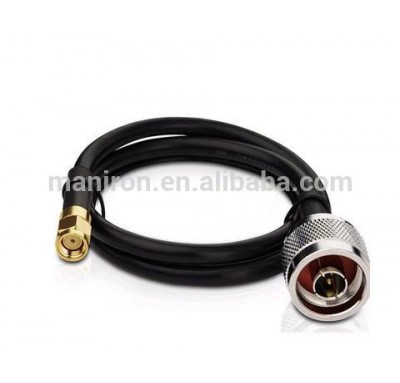 50cm/19.7inch N male to RP SMA male Connector Low Loss 50ohm RG58 Coaxial Cable