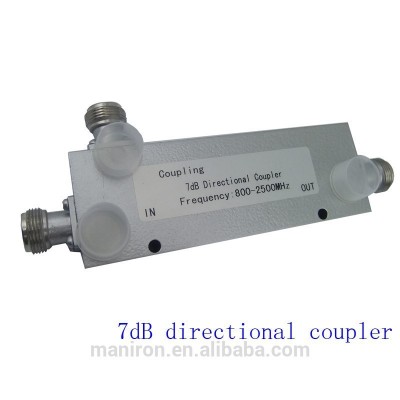 7 dB directional Coupler/tapper, 800-2500MHz, manufacturers in China , IBS, BTS,DAS,