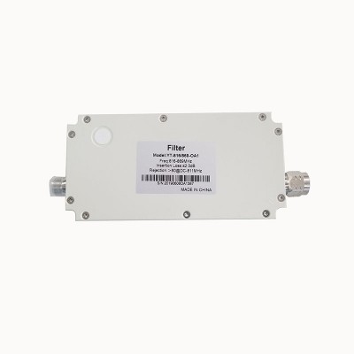 150W low weight RF Filter Frequency CH1: 816 to 869MHz N-M/N-F