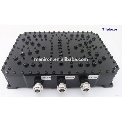 RF triplexer , three band combiner, manufacturer in China