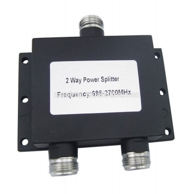 2 way,50W ,698-2700MHz RF power divider/power splitters, IBS,BTS, DAS